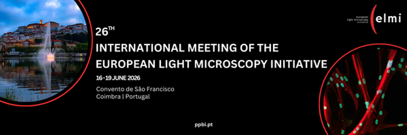 ELMI 2026 26th Meeting Of The European Light Microscopy Banner Elmi2026 